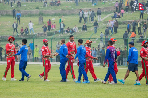 ओमानसँगको अभ्यास खेलमा नेपाल विजयी